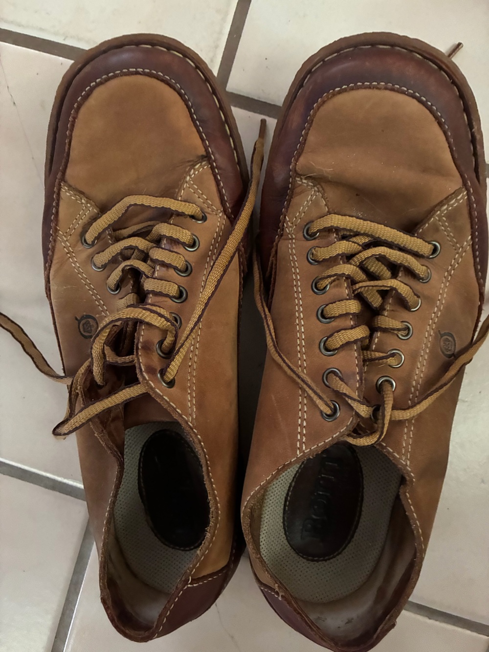 Men's Born Casual Leather Sneakers - Brown
